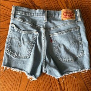 Levi's Women's Blue Denim Shorts